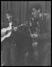 Young Slim Steve and Handsome Dave, long before electric guitars were invented